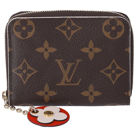 Louis Vuitton Zippy Coin Wallet Blooming Flower M68312 Coquelicot - Picture 1 of 5